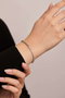 Heliophilia Silver Pulsera de Plata con Piedra de Circonita, Talla Única